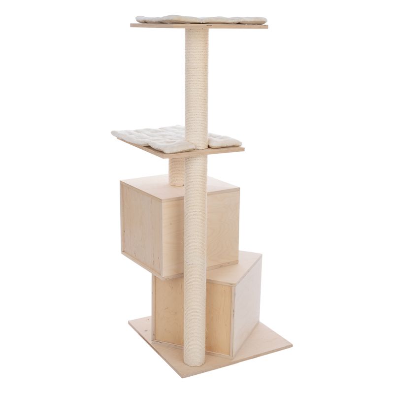 Natural Paradise Silene Cat Tree Light Grey