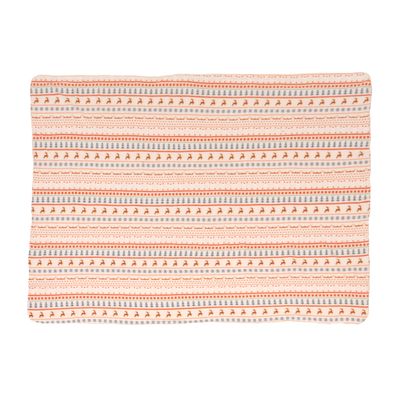 TIAKI Cosy Blanket with Nordic Winter Pattern Size S: 100 x 70 cm (L x W)