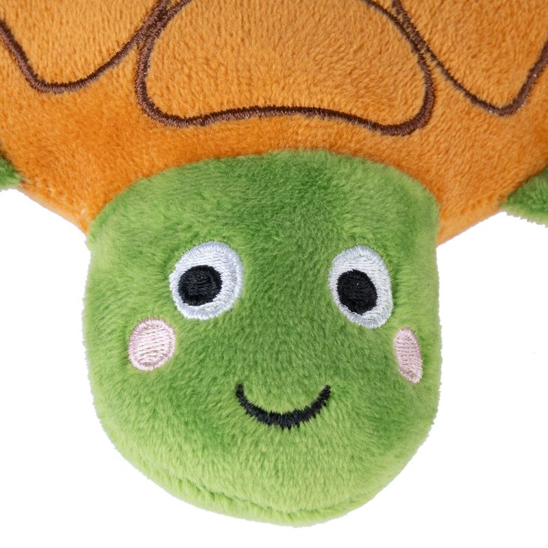 TIAKI Silent Squeaky Turtle 16.6 x 19.5 x 4.5 cm (L x W x H)
