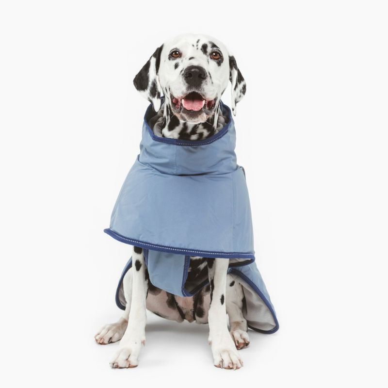 Nomad Tales Bloom Dog Coat - Sky Blue approx. 35cm (Back Length)