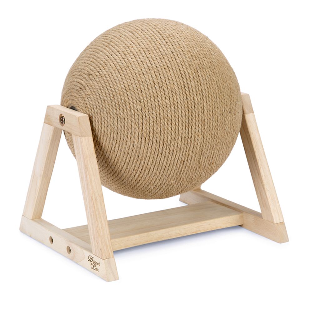 Designed by Lotte Xem Scratching Ball with Base 34 x 30 x 35.5cm (L x W x H)