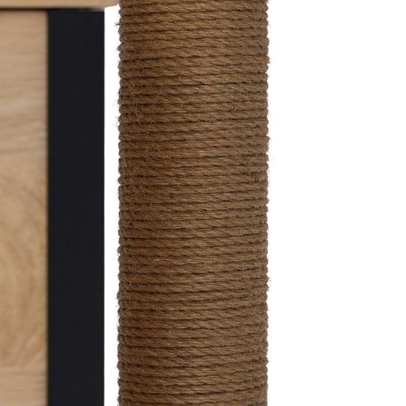 Designed by Lotte Nala Wooden Scratching Post Natural