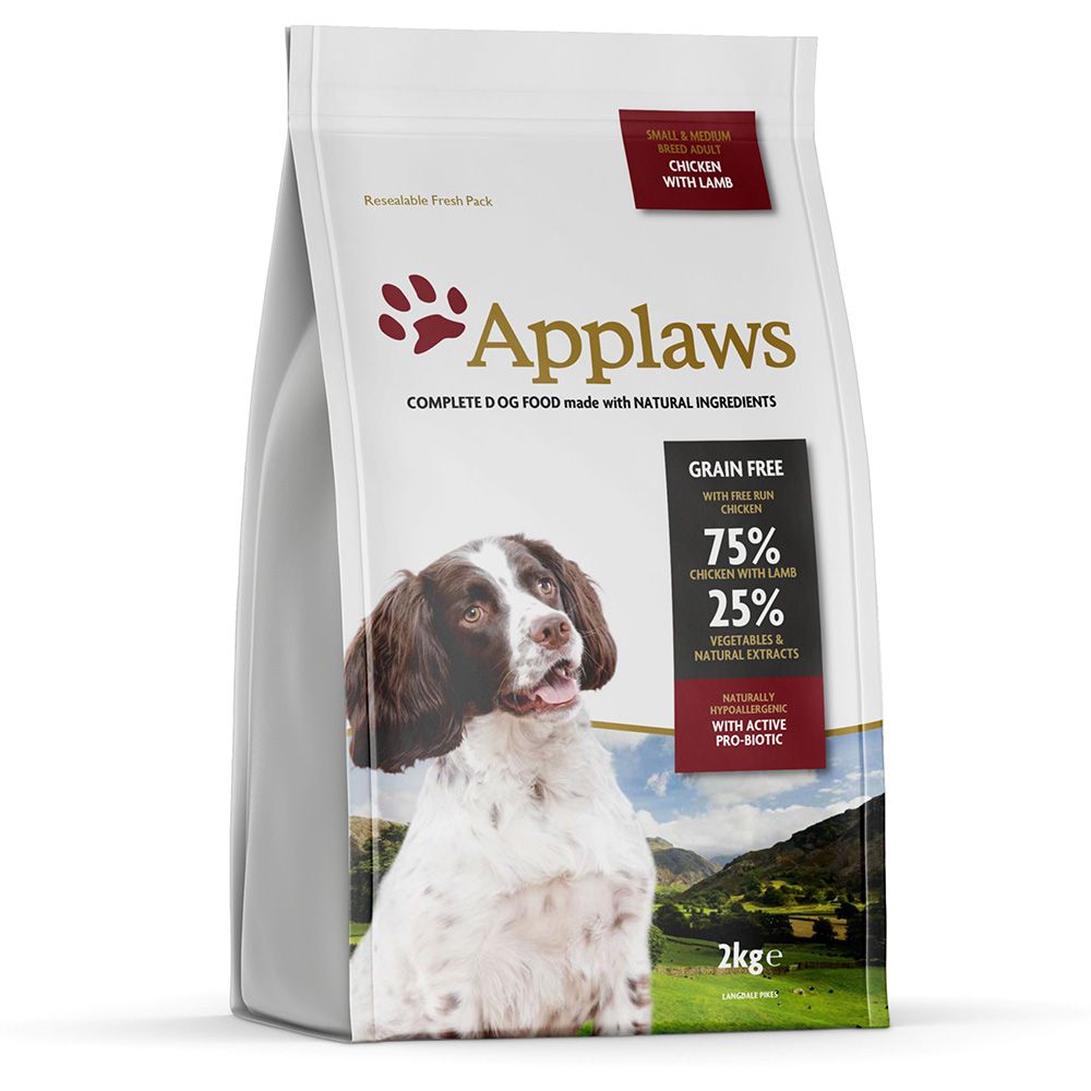 Applaws Adult Small & Medium Breed - Chicken with Lamb 7.5kg