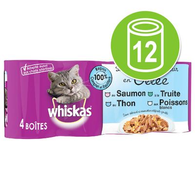 Whiskas La Carte 12 x 390 / 400g from the Fisherman in Jelly (12 x 390g)