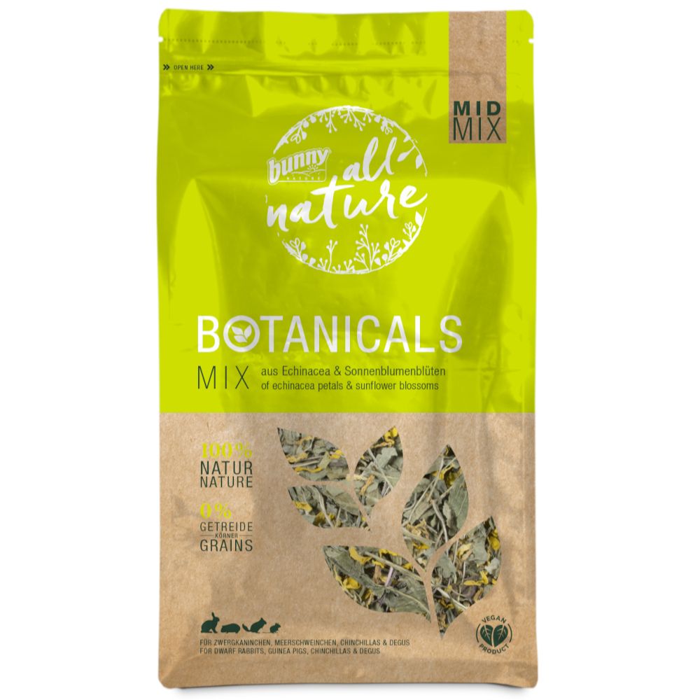 Bunny All Nature Botanicals Mid Mix Echinacea & Sunflower Blossoms 140g