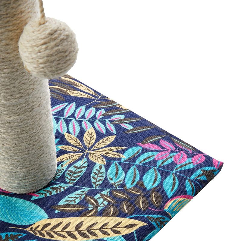 Croci Colour Leaves Scratching Post Colourful