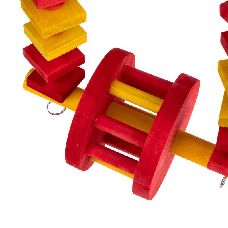 TIAKI Ferris Wheel Bird Swing Size S: 20 x 15 x 6.3cm (L x W x H)