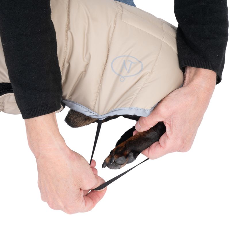 Nomad Tales Bloom Dog Coat - Quilted Comfort approx. 45cm Back Length