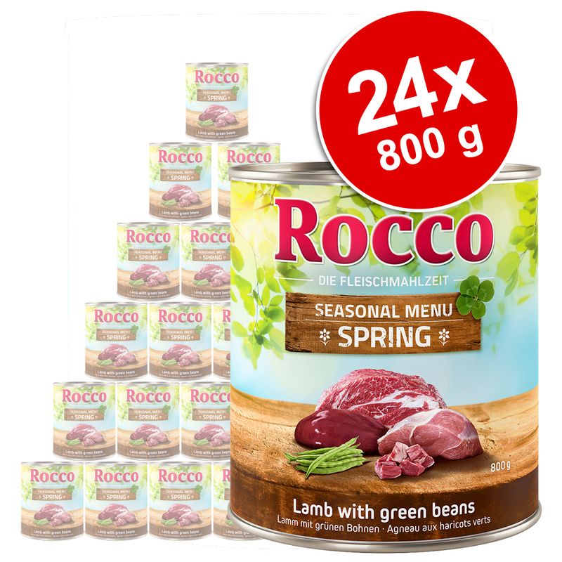 Rocco Spring Menu – Lamb with Green Beans 6 x 800g