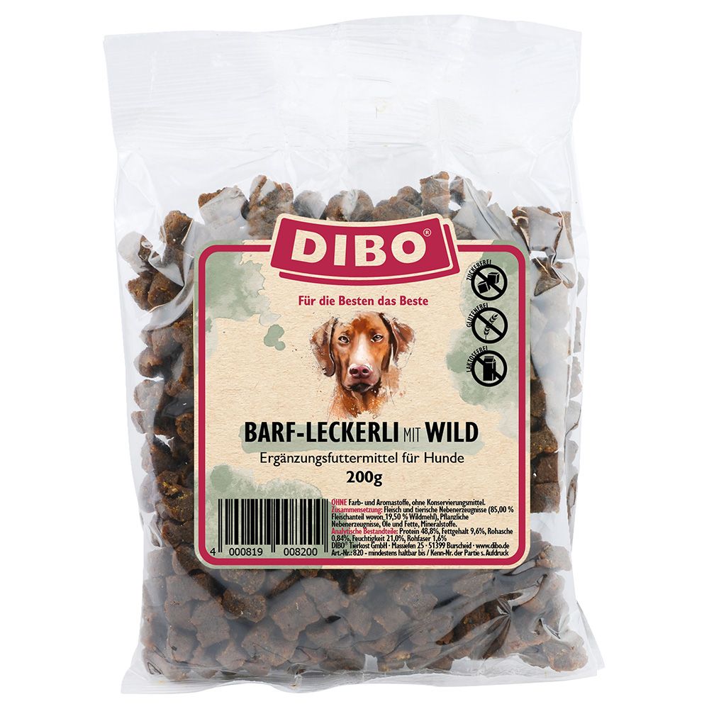 DIBO BARF treats with game 200 g