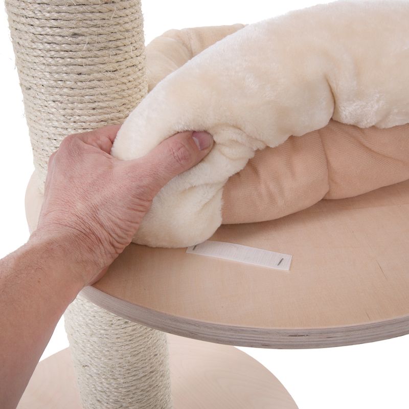 Natural Paradise Ceiling Cat Tree - Magnolia Cream