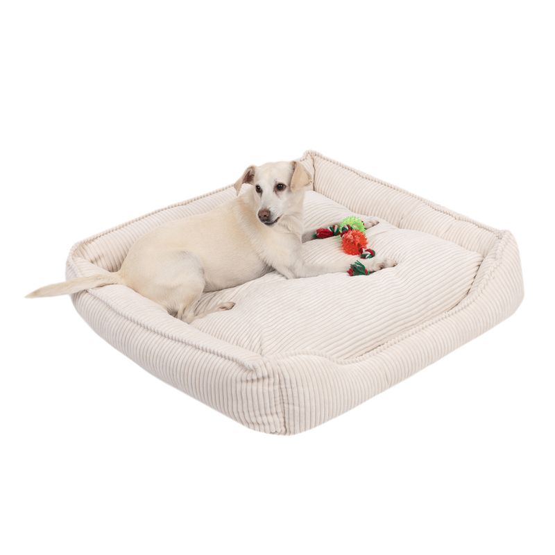 Modern Living Dog Bed Helena L: 65 x W x H 60 x 18 cm, beige