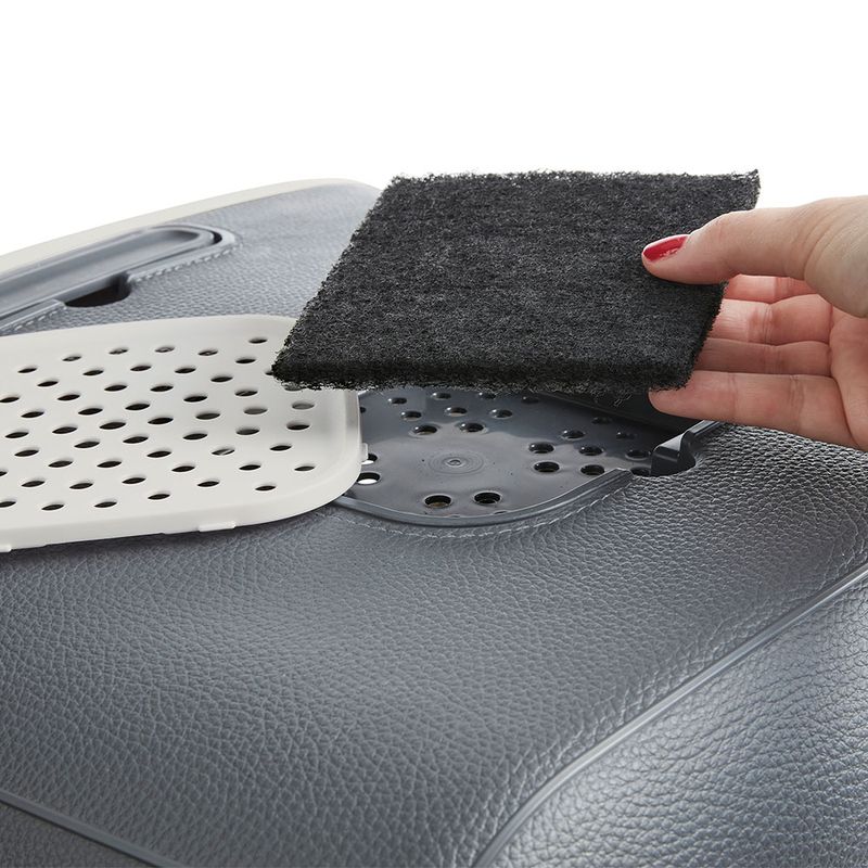 Savic Cat Litter Tray Mira anthracite / white