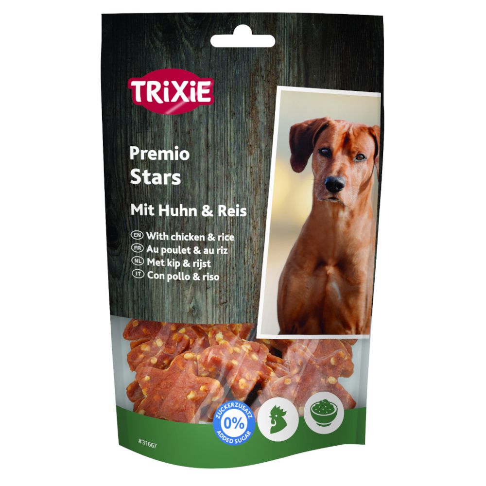 Trixie Premio Stars with Chicken & Rice 100g