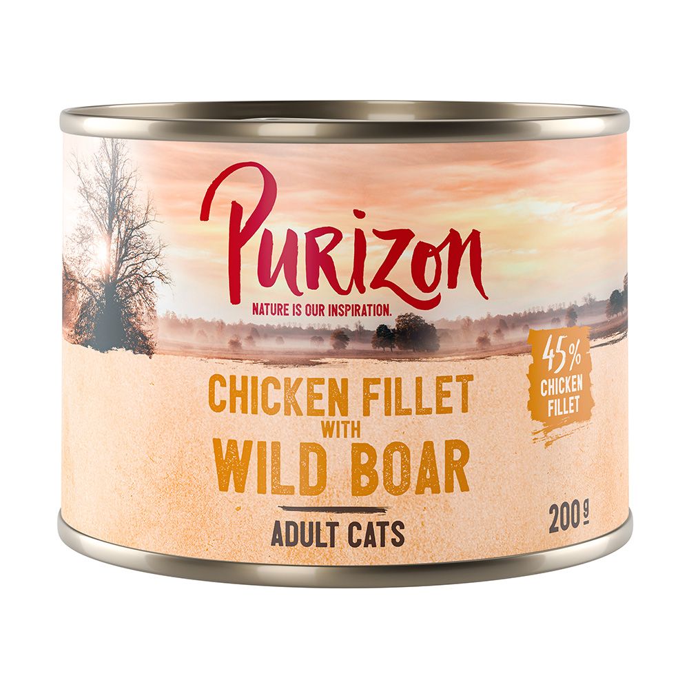 Purizon Adult Saver Pack 24 x 200g Chicken Fillet with Turkey & Salmon