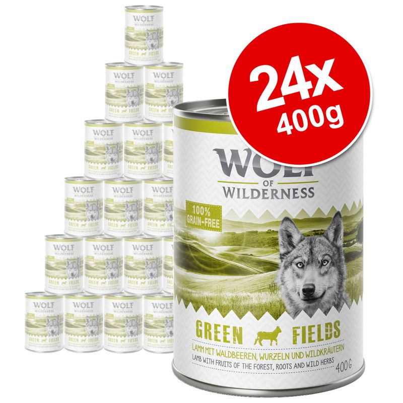 Little Wolf of Wilderness Saver Pack 24 x 400g Mixed Pack