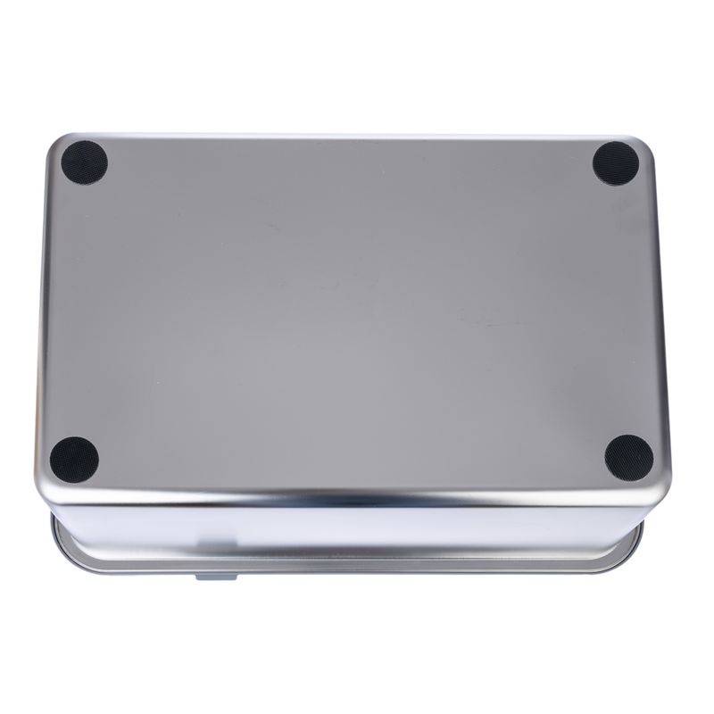 kooa Stainless Steel Litter Box Grey