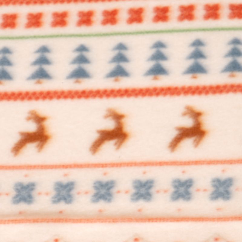 TIAKI Cosy Blanket with Nordic Winter Pattern Size S: 100 x 70 cm (L x W)