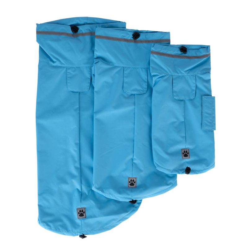 TIAKI Sky Dog Raincoat approx. 30cm (Back Length)