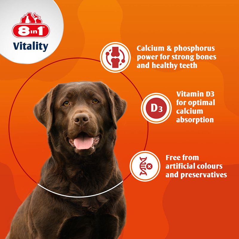 8in1 Vitality Calcium Tablets 155 Tablets