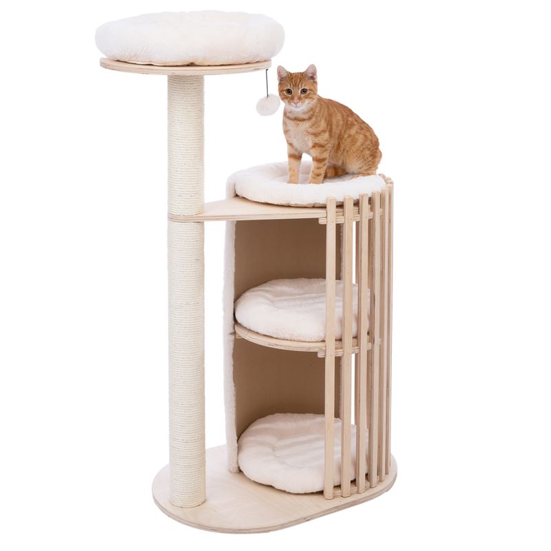 Natural Paradise Lotus Scratching Post Cream