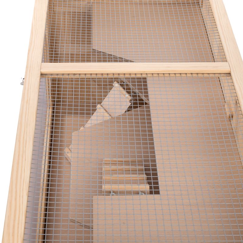 TIAKI Wooden Hamster Cage XL 115 x 50 x 55.3cm (L x W x H)