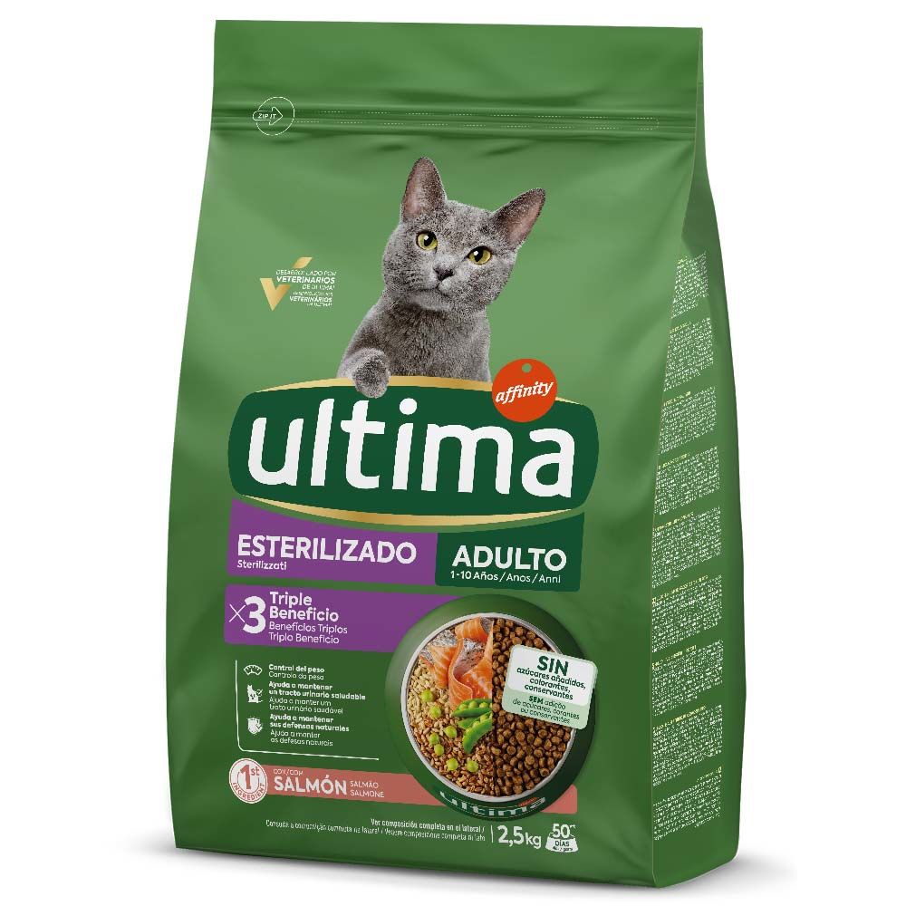 Ultima Cat Sterilised - Salmon 10kg