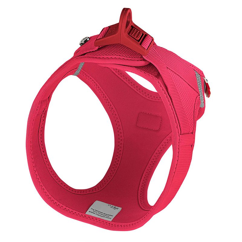 Curli Vest Harness Clasp Air-Mesh, red Size 2XS: Chest measurement 30.2 - 33.8 cm