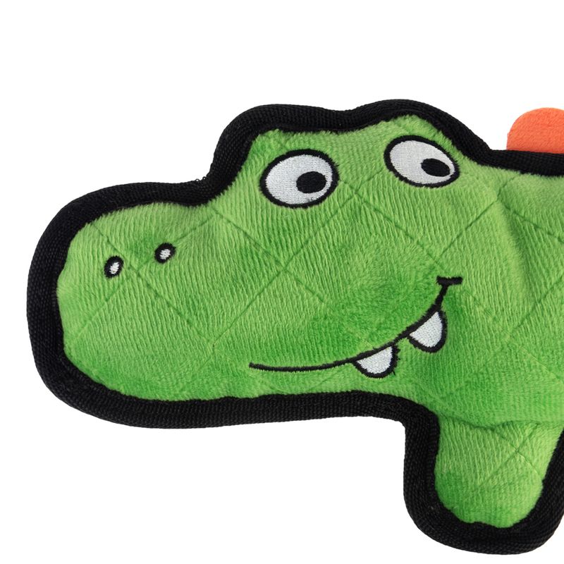 TIAKI Happy Croco Tough Dog Toy 33 x 14 x 5cm (Lx W x H)