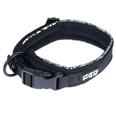 TIAKI Reflective Collar Size S: 25 - 35 cm Neck Circumference, 20mm Width