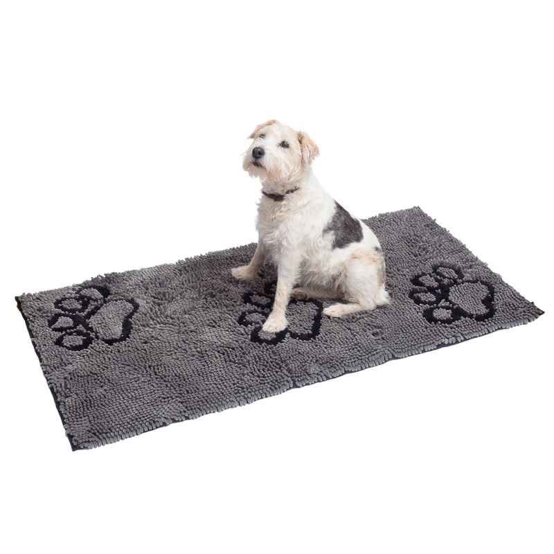 Frinchillo Dirt Control Pet Mat - Grey 120 x 60 cm (L x W)