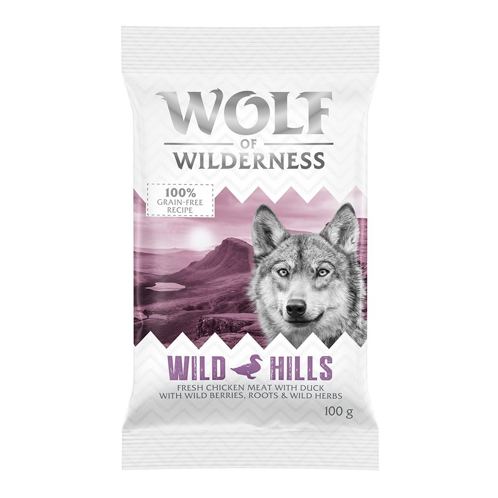 Wolf of Wilderness Grain-Free Trial Pack 1 x100g Wild Hills - Duck (100g)