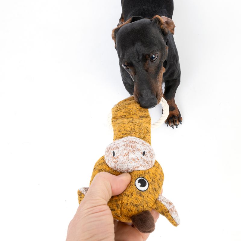 Modern Living Mombasa Giraffe Dog Toy 44cm (Length)