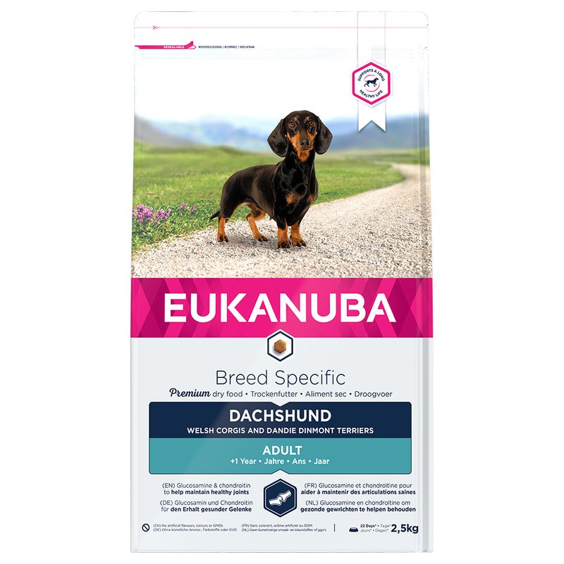 Eukanuba Dachshund Adult 2.5kg