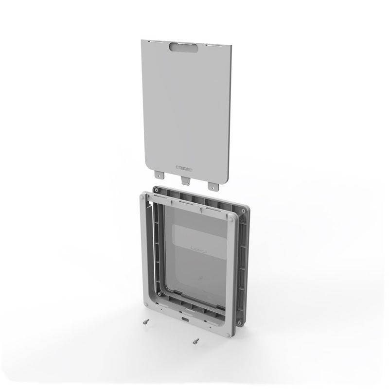 Dog Mate Large Dog Flap White