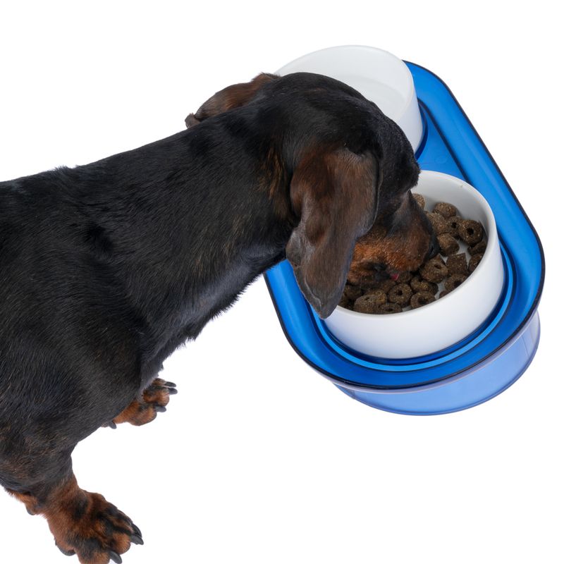 TIAKI Deep Sea Duo Ceramic Bowls 2 x 400ml, diameter 13cm