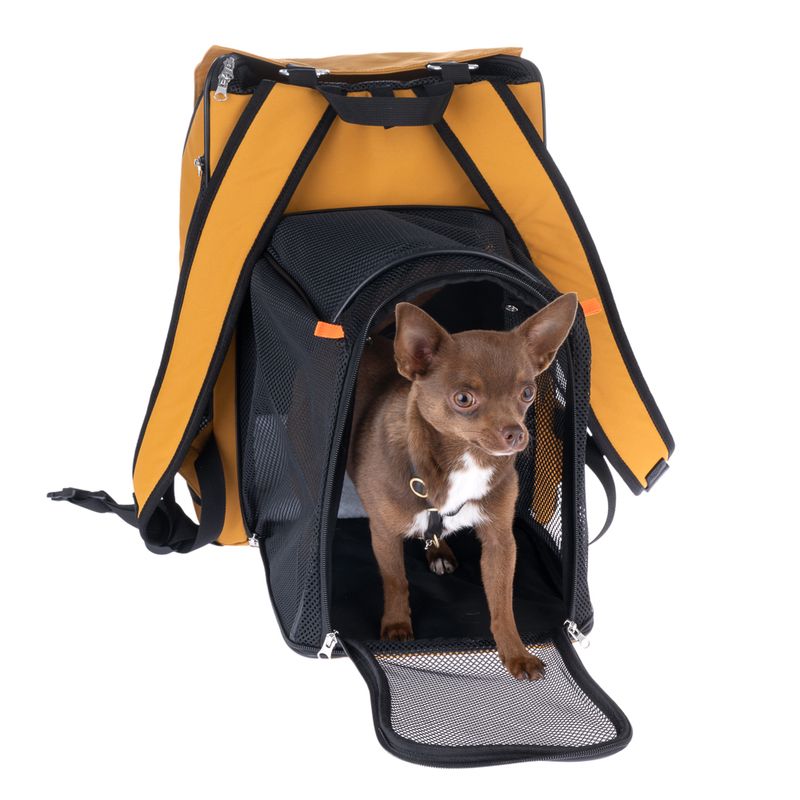 TIAKI Backpack for Pets with Extension 26 x 31 x 43cm (L x W x H)