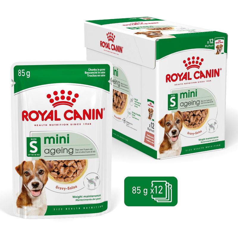 Royal Canin Mini Ageing in Gravy 12 x 85g