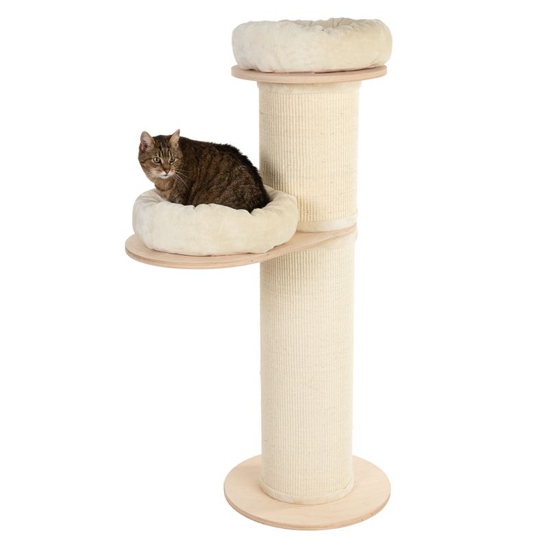 Natural Paradise Scratching Pillar - Jasmine L Cream