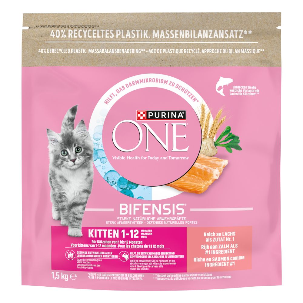 PURINA ONE Junior Salmon 1.5kg