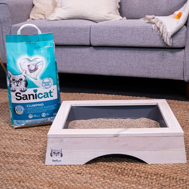 Sanicat Marseille Soap Clumping Cat Litter 10l