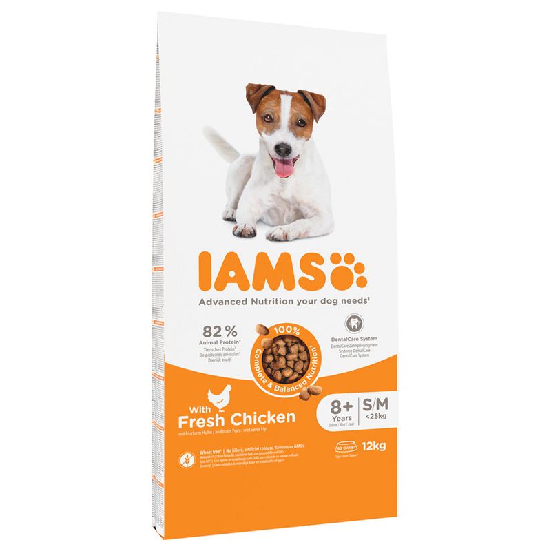 IAMS Advanced Nutrition Senior Small & Medium Dog 8+ with Chicken 5kg