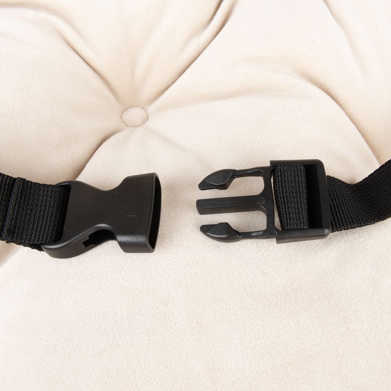 Nomad Tales Blush Car Seat for Dogs - Beige 43 x 51 x 51 cm (L x W x H)