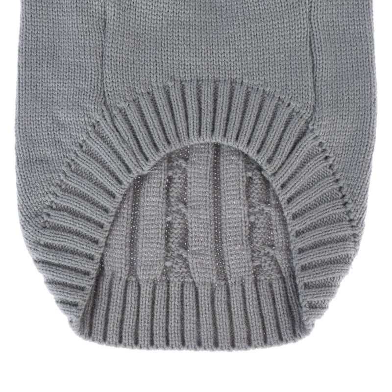zooplus Basics Grey Dog Jumper approx. 35cm Back Length