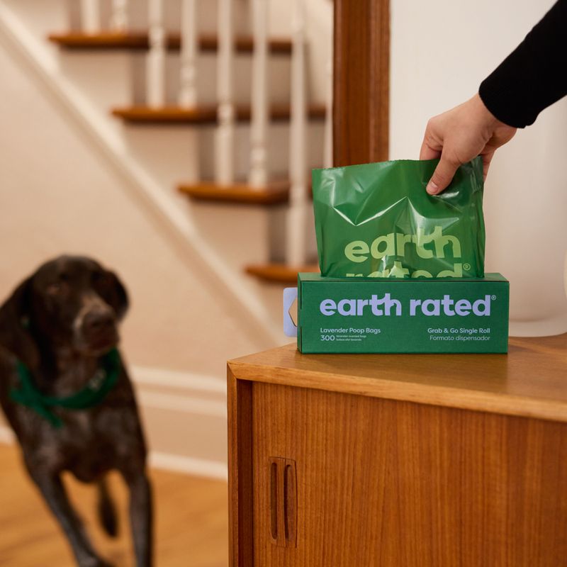 Earth Rated 300 Dog Waste Bags in Box Lavender