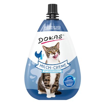 Dokas Milk Cream with Chicken Breast 80g