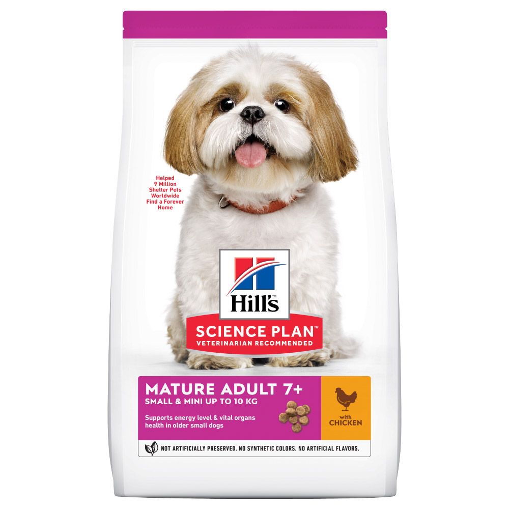 Hill’s Science Plan Mature Adult 7+ Small & Mini with Chicken 1.5kg