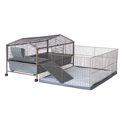 TIAKI Chalet 120 Small Animal Hutch 148 x 123 x 64cm (L x W x H)