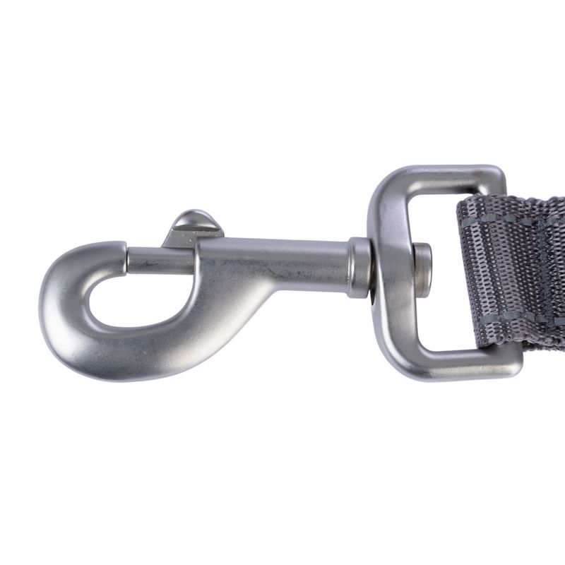 Nomad Tales Spirit USB LED Jogging Lead - Neon Yellow & Grey 180 - 250 cm Length, 25mm Width