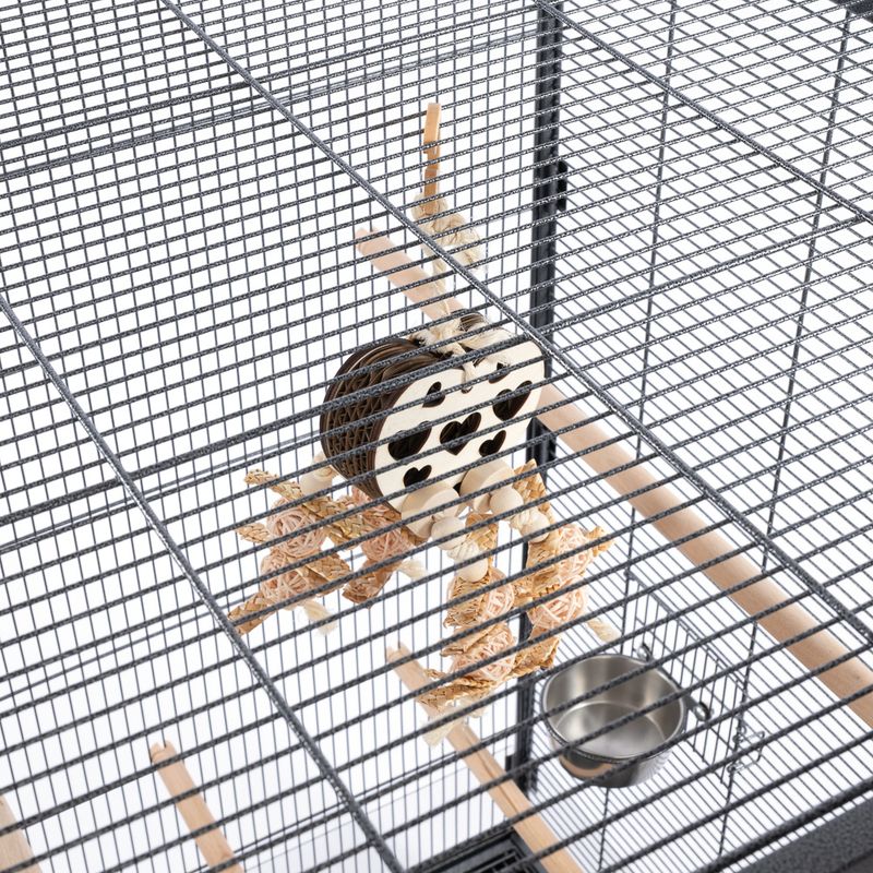 TIAKI Heart Snack Bird Toy approx. 30 x 10 x 9cm (L x W x H)